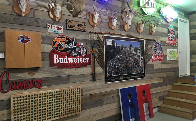 Man Cave Wall