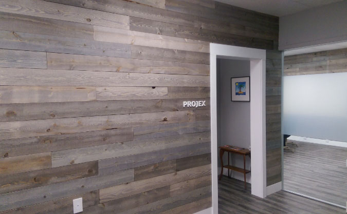 Office Entrance Wall